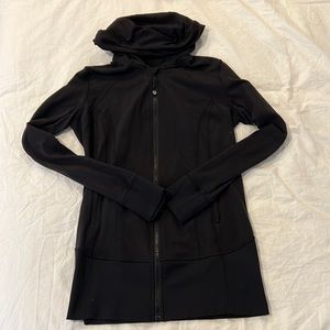 Black Lululemon “Daily Practice” Jacket. Size 10.